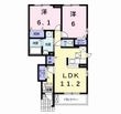 グレイス リリー Bの間取図