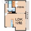 尼崎市富松町３丁目の間取図