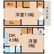 尼崎市浜田町５丁目の間取図