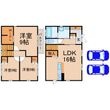 西宮市段上町6丁目の間取図