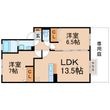 尼崎市浜田町３丁目の間取図
