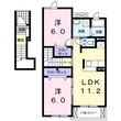 川西市笹部3丁目の間取図