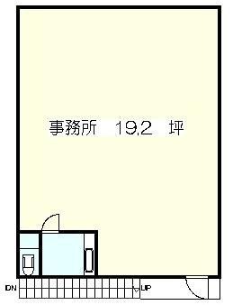 拡大写真:竜美西 平成ビル 3Fの間取り