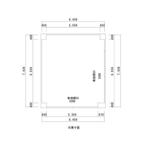 拡大写真:日月ビル 1階1Bの間取り