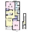 ジャム ハウス Bの間取図