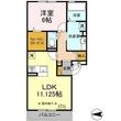 ブリランテ　Aの間取図
