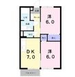 ラフィーネ 木下の間取図
