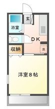 コーポヒロの間取図