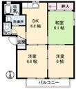 ファミールM Ⅱ棟の間取図
