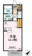 写真:エーデルハイム浜乃木 2階203の間取図