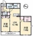 Ｅｃｒａｒｇｅ　Ｃ棟の間取図