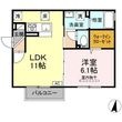 グランソレイユの間取図