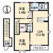 メルシー B棟の間取図