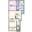 メディオ パーロ Aの間取図