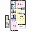 サンシャインAの間取図