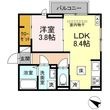 ロイヤルステージ西持田町B棟の間取図