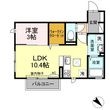 アベニーレ Ⅱの間取図