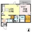 ウミライ西津田の間取図