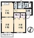 ディアーナHIRO B棟の間取図