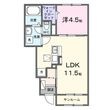 シャンテ カノンAの間取図