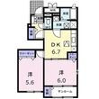 ブルック サイドAの間取図