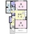 ボヌール ワイデAの間取図