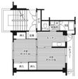 ビレッジハウス白枝1号棟の間取図