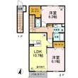ボヌールムナカタ Aの間取図