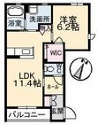エクシード・ドミール　Ａ棟の間取図