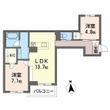 チェルシー 西津田 Eastの間取図
