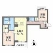 チェルシー 西津田 Eastの間取図