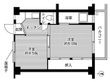 ビレッジハウス松寄2号棟の間取図