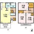 primrose A棟の間取図