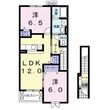 プラシード清水の間取図