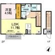 出雲市渡橋町の間取図