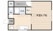 岡山市北区広瀬町の間取図