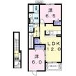 グリーンテラスの間取図