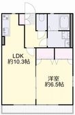 イマジンIの間取図