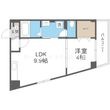 アルカンシェルコート緑橋の間取図