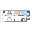 WORVE吹田江坂の間取図