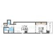 Broad阿倍野阪南町Residenceの間取図