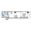 Broad阿倍野阪南町Residenceの間取図