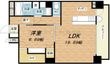 アマデウス北堀江の間取図