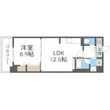 グランセジュール大国町の間取図