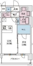 スプランディッド弁天町WESTの間取図