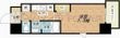 プランドール北浜の間取図