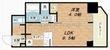 プレサンス北浜オリジンの間取図