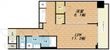 写真:S-RESIDENCE日本橋Qualier 3階307の間取図