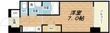 Quintet NAMBAの間取図