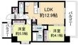 TOP COURT都島の間取図
